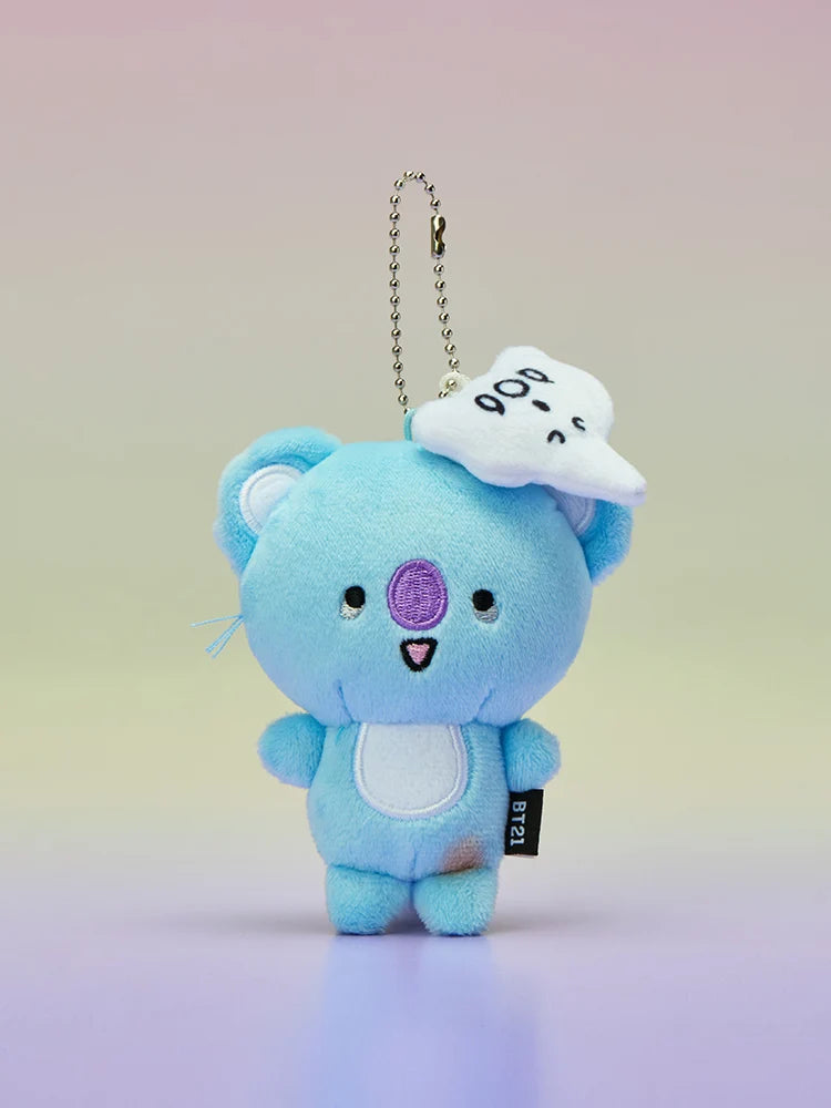 BT21 Official Today's Mood Drained Plush Keyring