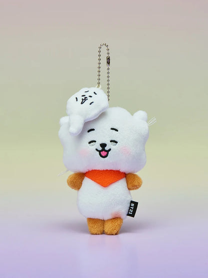 BT21 Official Today's Mood Drained Plush Keyring