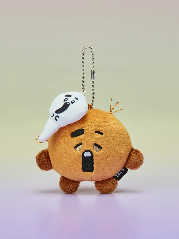BT21 Official Today's Mood Drained Plush Keyring