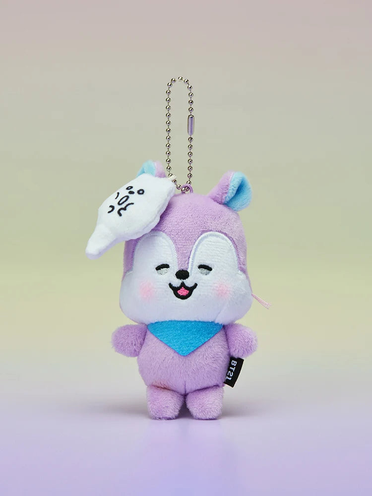BT21 Official Today's Mood Drained Plush Keyring
