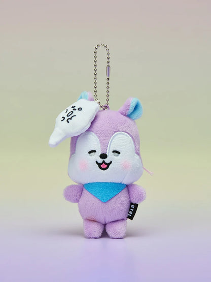 BT21 Official Today's Mood Drained Plush Keyring