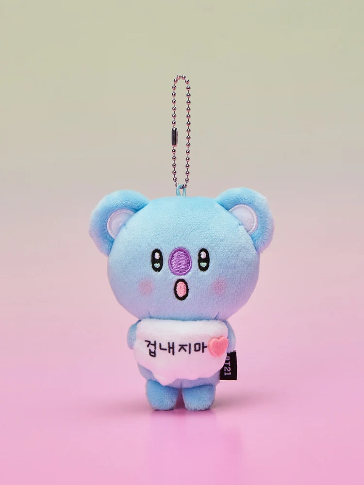 BT21 Official Today's Mood Cheer Up Plush Keyring