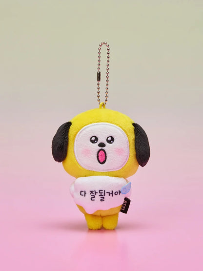 BT21 Official Today's Mood Cheer Up Plush Keyring
