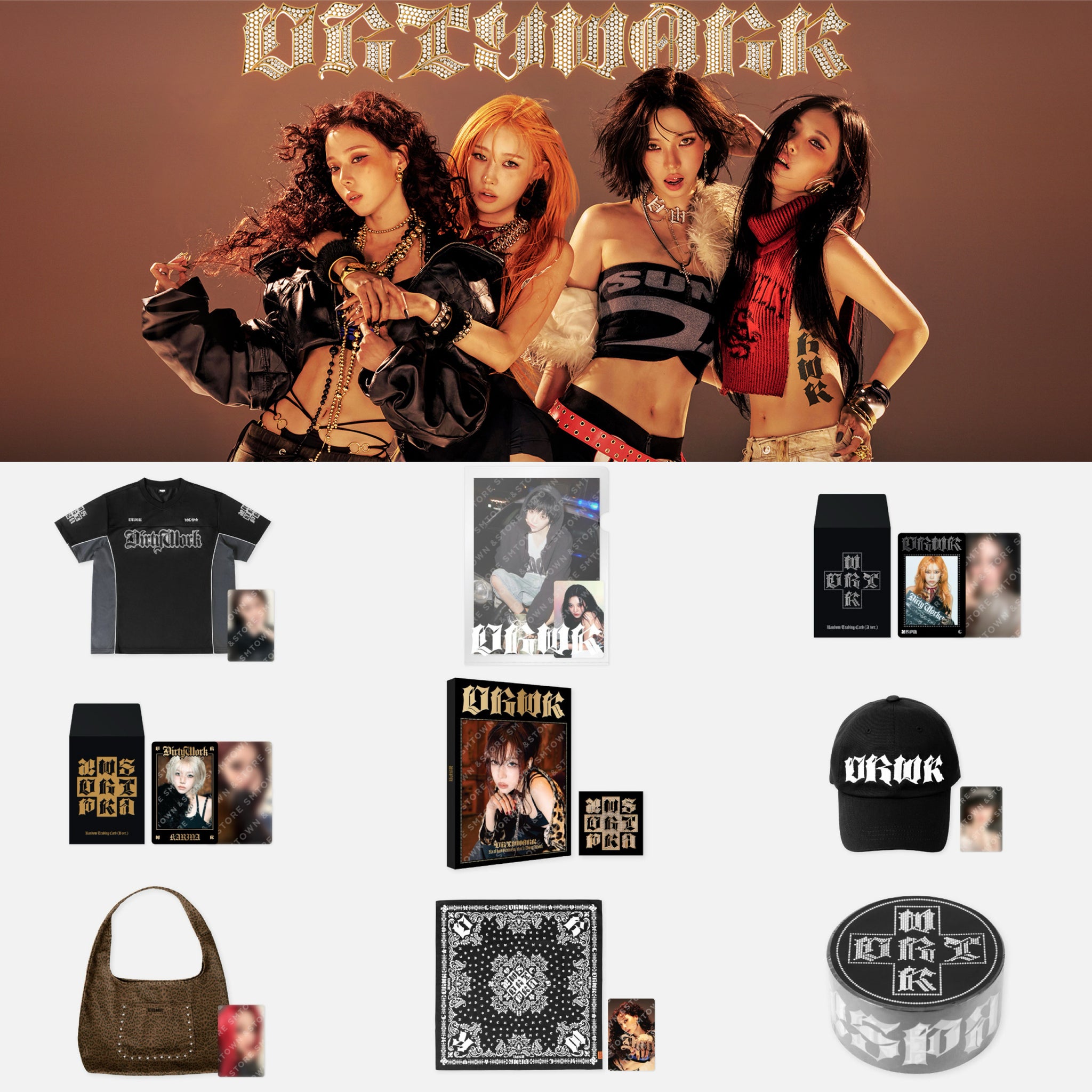 aespa DIRTY WORK Official MD – K-STAR
