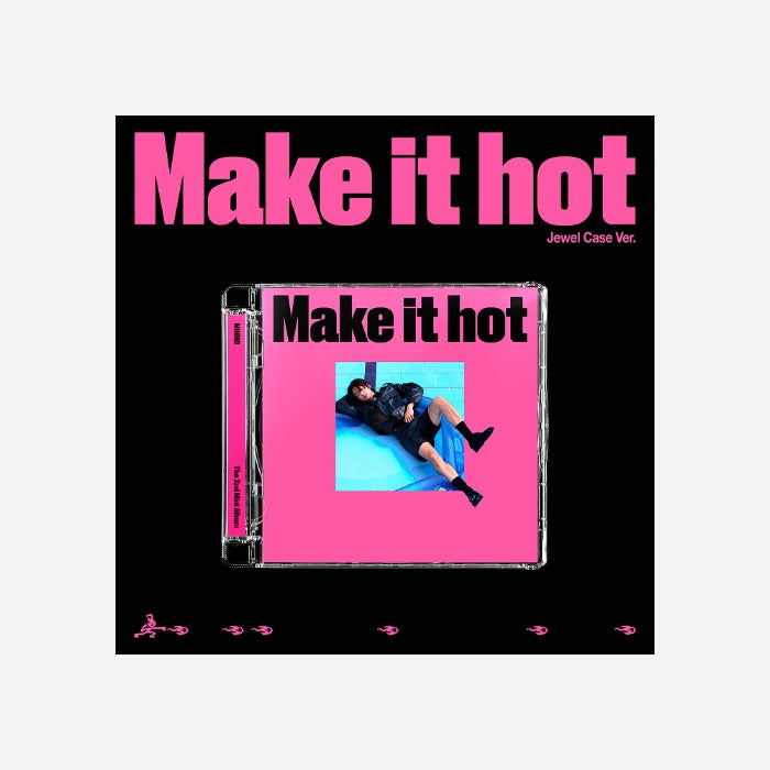 MINHO - MAKE IT HOT 2nd Mini Album JEWEL CASE Ver