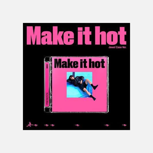MINHO - MAKE IT HOT 2nd Mini Album JEWEL CASE Ver