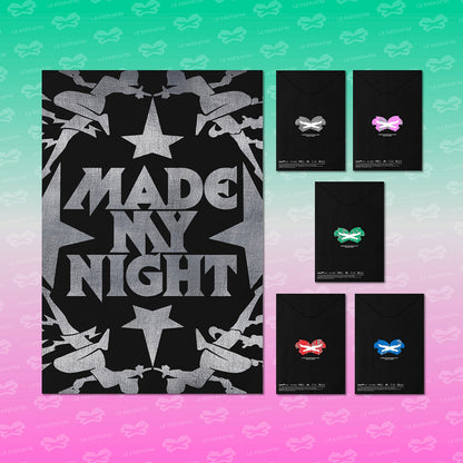 LE SSERAFIM - MADE MY NIGHT 2nd Single Album COMPACT NIGHT Ver