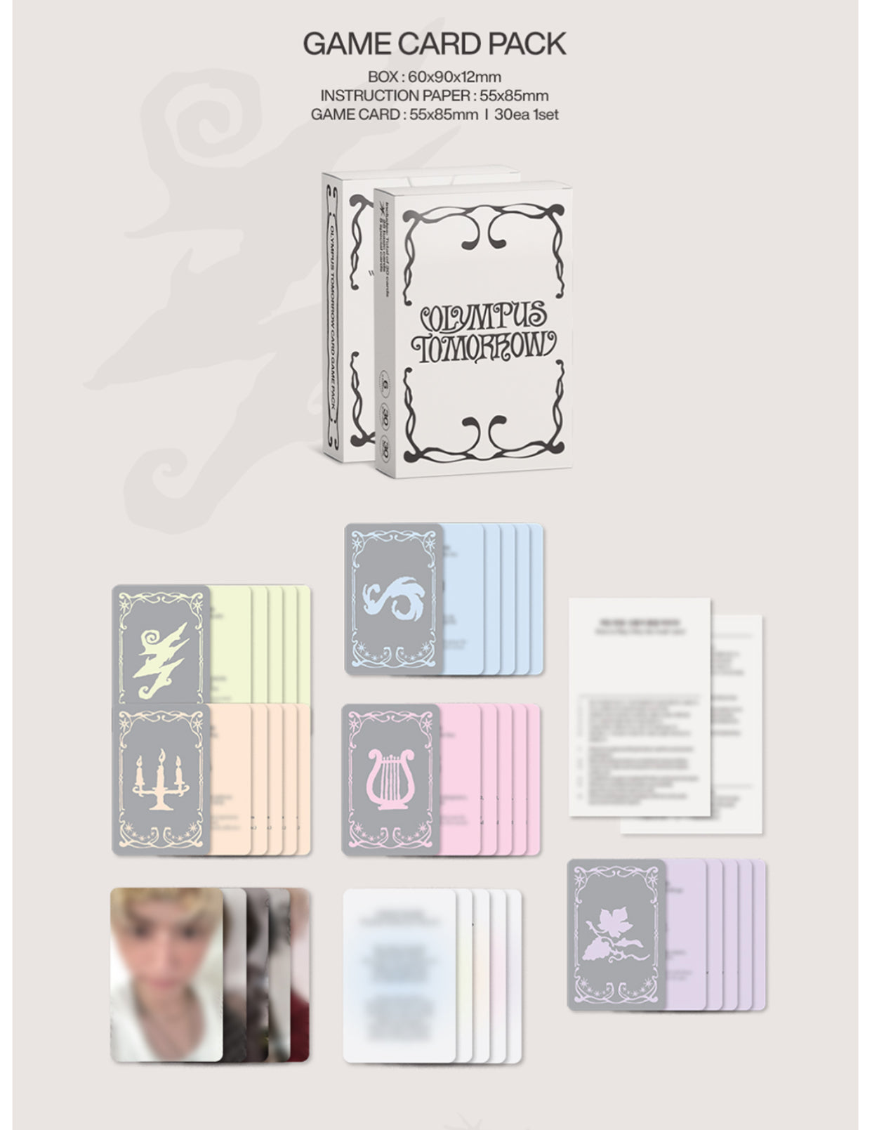 TOMORROW X TOGETHER TXT - OLYMPUS TOMORROW Official 2026 Season’s Greetings
