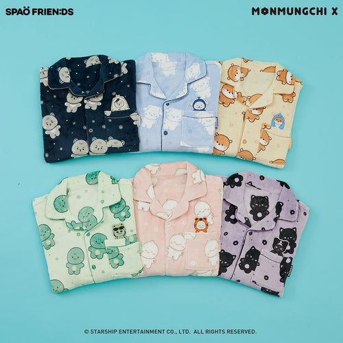 MONMUNGCHI x SPAO Official Winter Collaboration Pajama Set