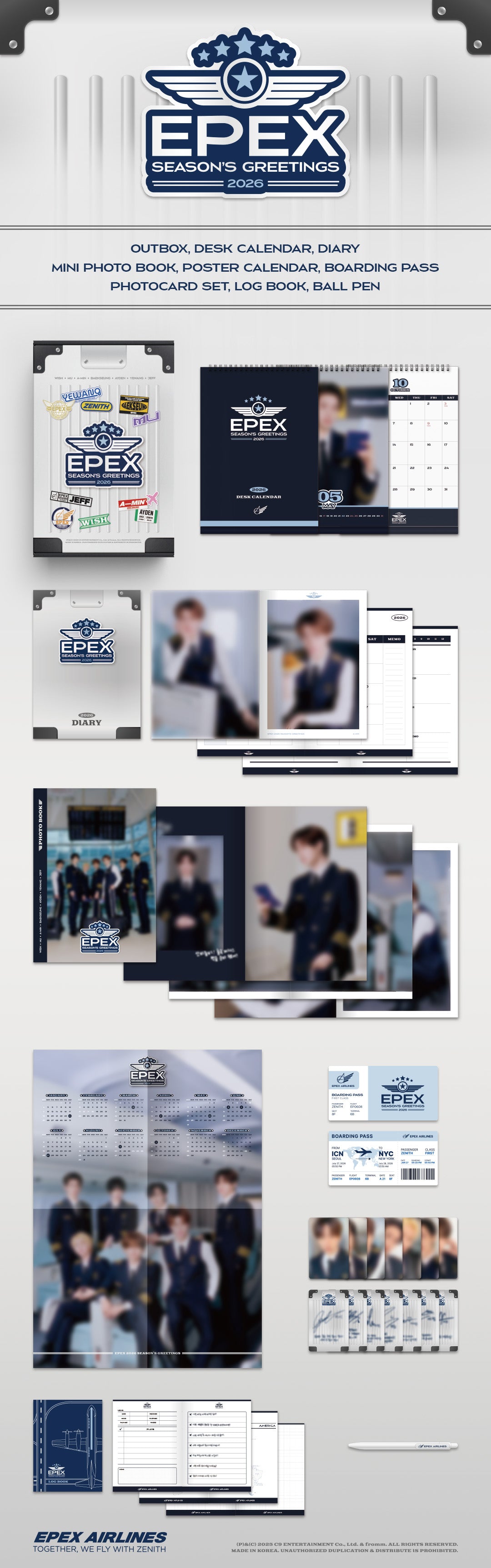 EPEX Official 2026 Season’s Greetings