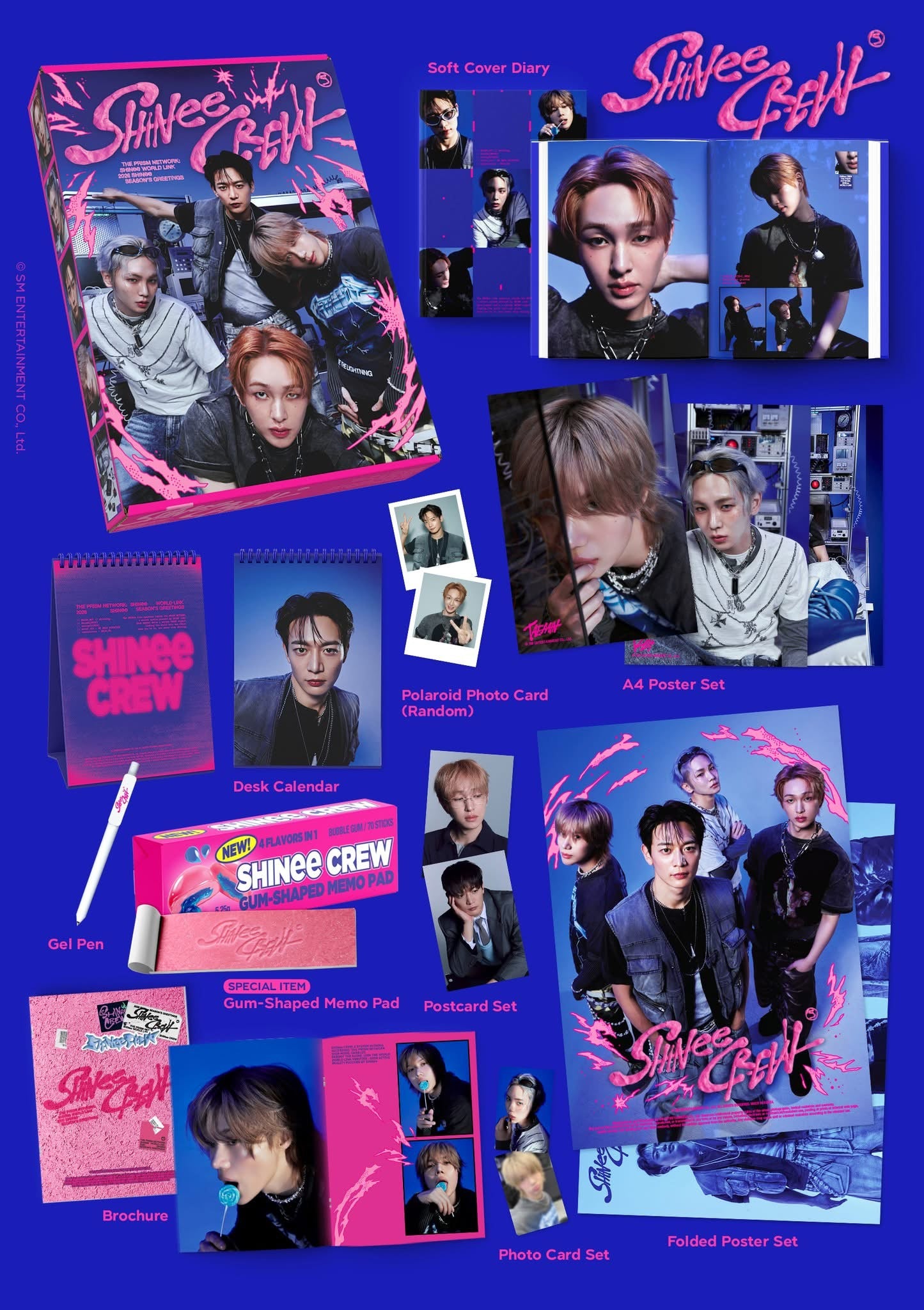 SHINee - SHINee CREW Official 2026 Season's Greetings – K-STAR