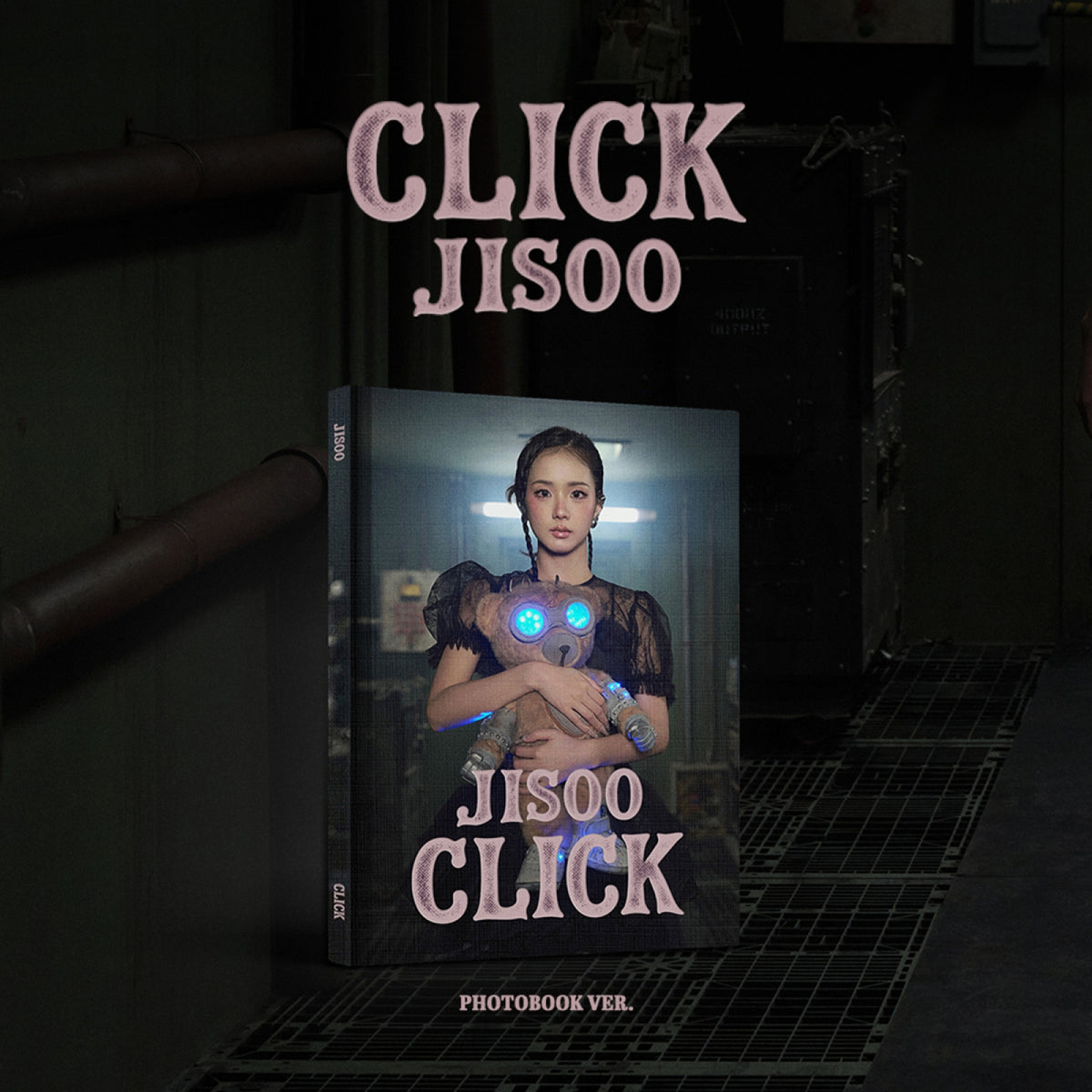 BLACKPINK JISOO - CLICK 2nd Single Album PHOTO BOOK Ver