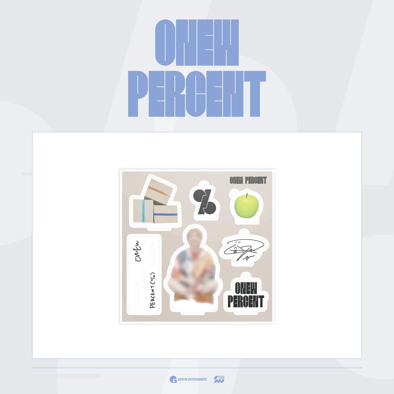 SHINee ONEW PERCENT % Pop-Up Store Official MD – K-STAR