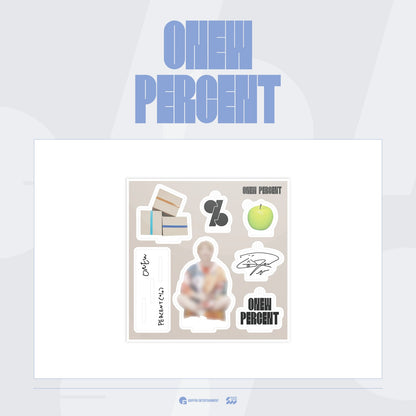 SHINee ONEW PERCENT % Pop-Up Store Official MD