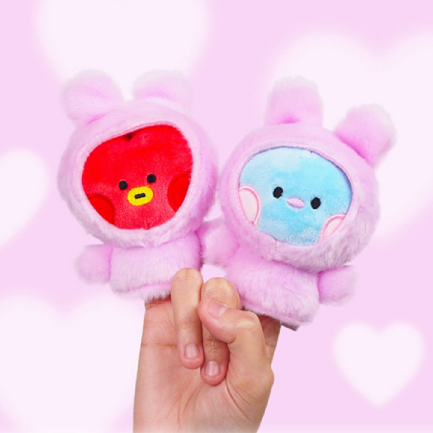 BT21 Minini Official Finger Puppet Keyring