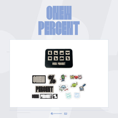 SHINee ONEW PERCENT % Pop-Up Store Official MD