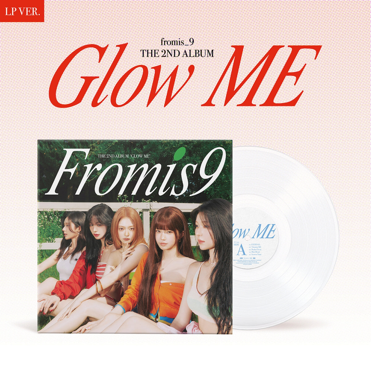 FROMIS_9 - GLOW ME 2nd Album LP Ver