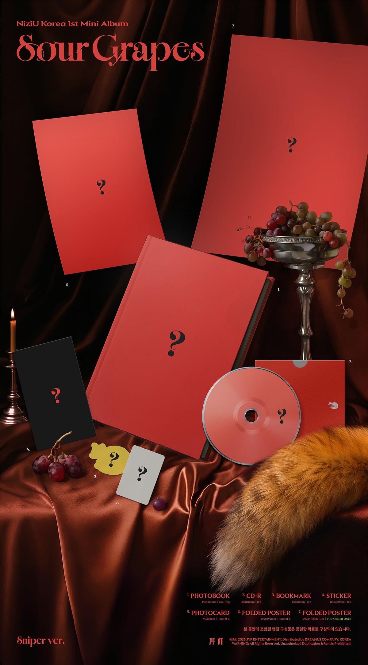 NiZiU - SOUR GRAPES 1st Mini Album