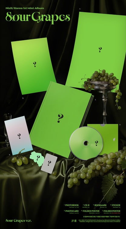 NiZiU - SOUR GRAPES 1st Mini Album
