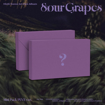 NiZiU - SOUR GRAPES 1st Mini Album MINI PACK PLVE Ver