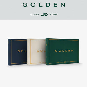 BTS JUNGKOOK - GOLDEN 1st Solo Album  (You Can Choose Ver)
