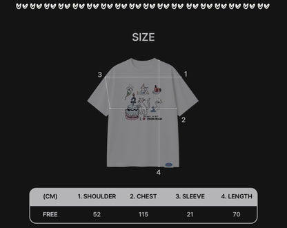 MEOVV T-SHIRT SET DEBUT 2nd Anniversary Official MD