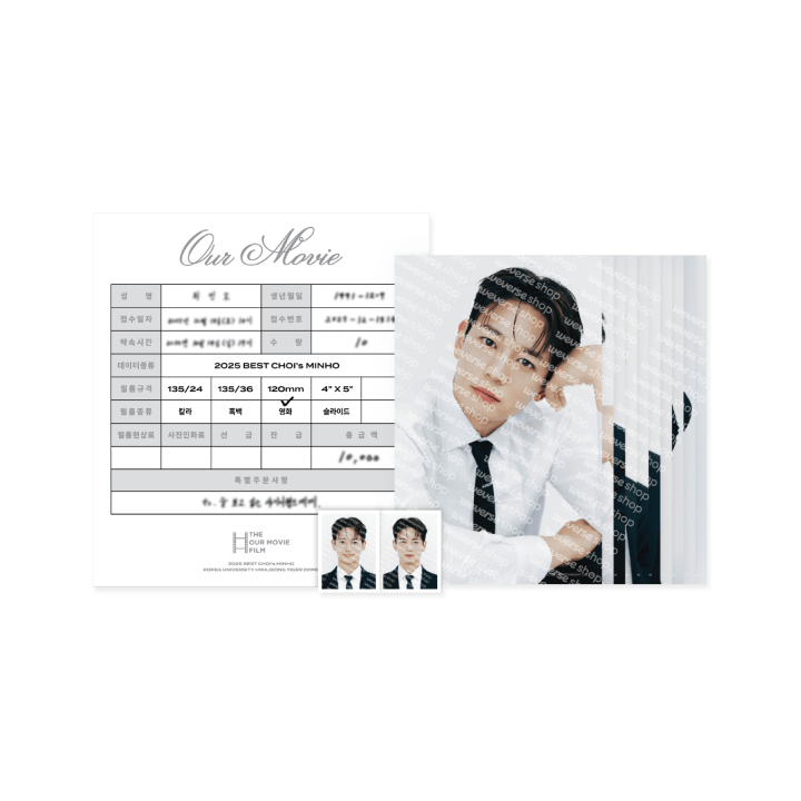 SHINee MINHO - 2025 BEST CHOI's MINHO Our Movie Official MD