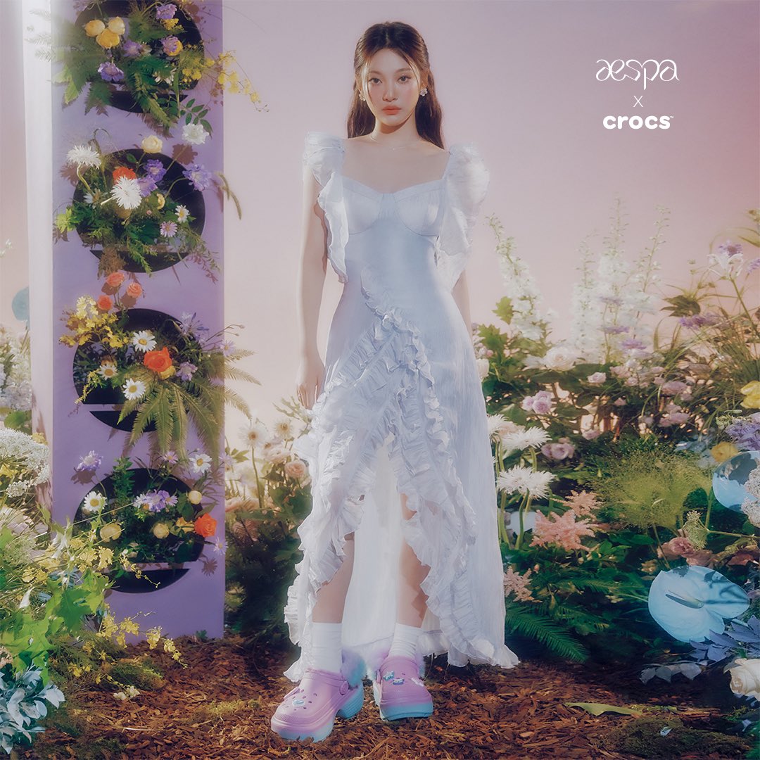 aespa x Crocs Official Collaboration Stomp Lined Clog