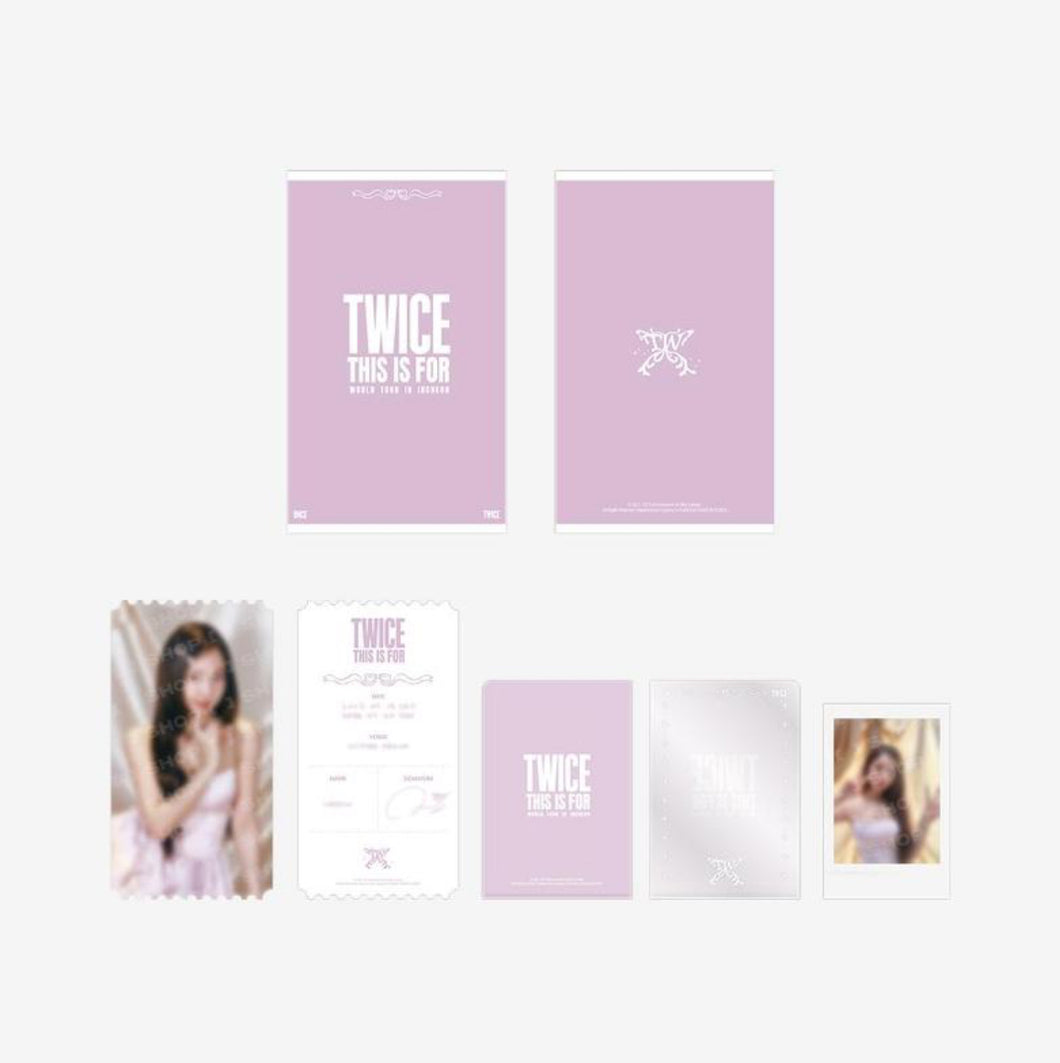 TWICE THIS IS FOR World Tour In Incheon Official MD (Pre-Order OCTOBER)