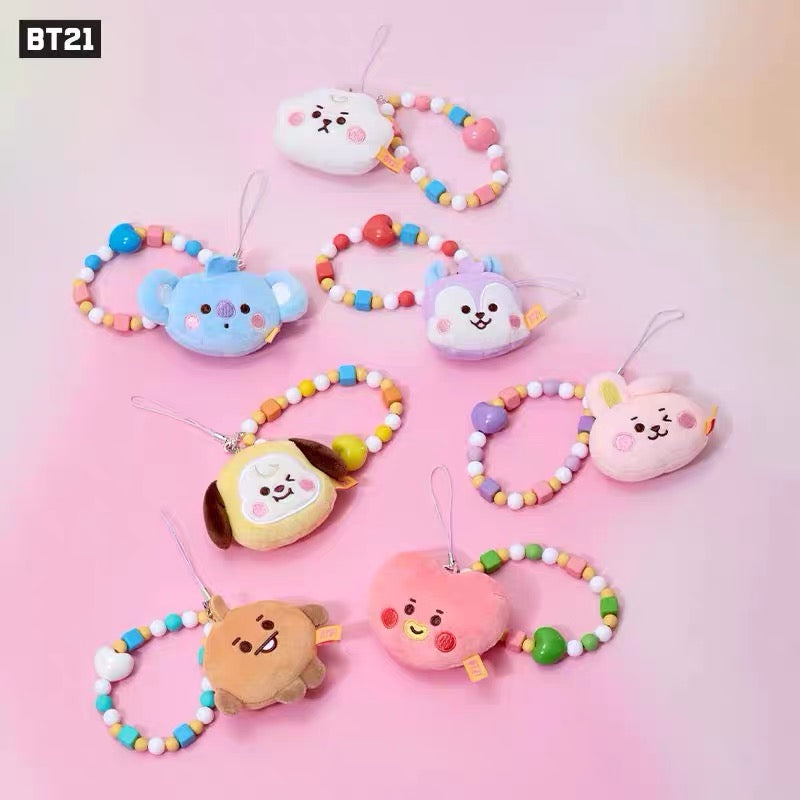 BT21 Official JELLY SHOP Phone Strap Pendant