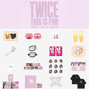 TWICE THIS IS FOR World Tour In Incheon Official MD (Pre-Order OCTOBER)
