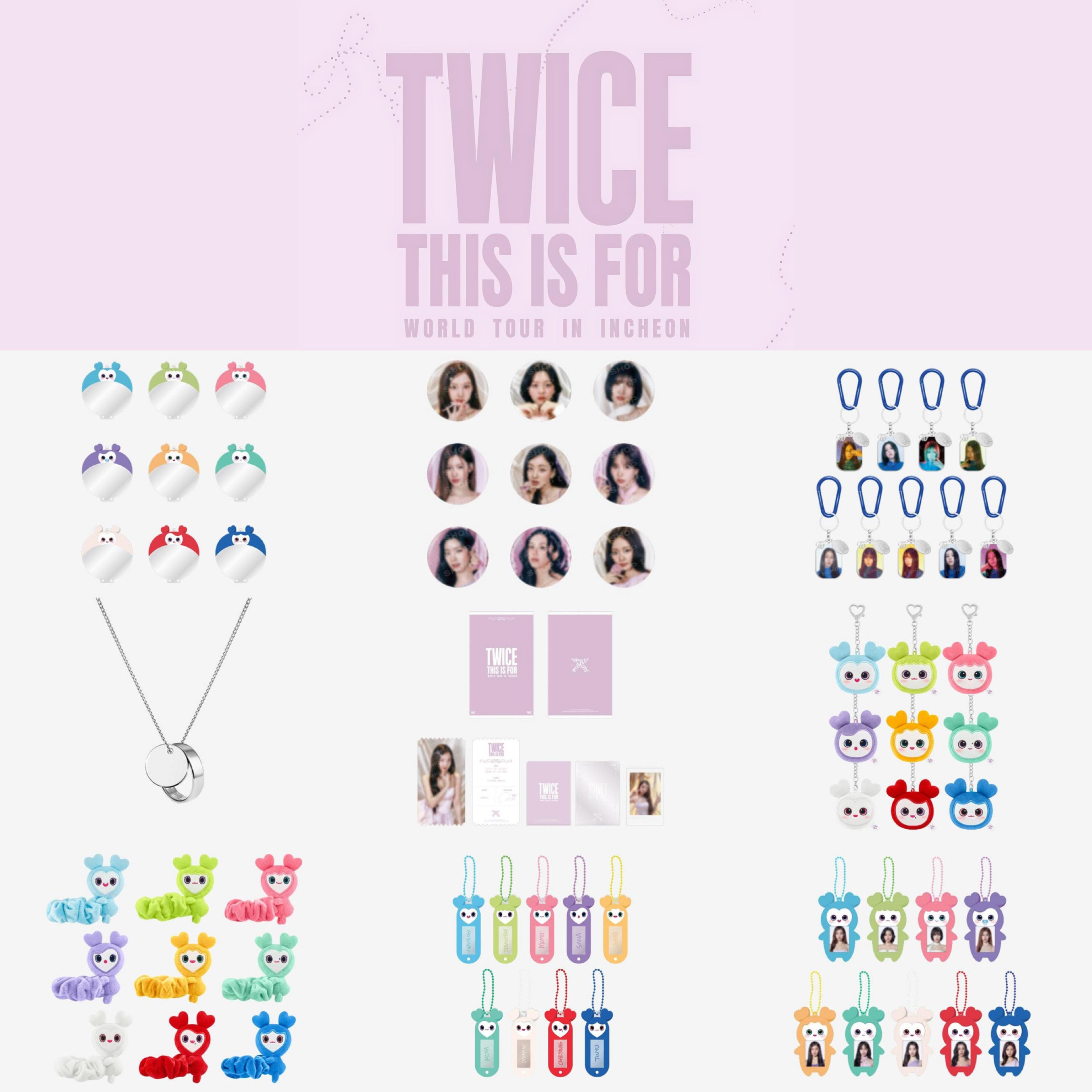 TWICE THIS IS FOR World Tour In Incheon Official MD (Pre-Order