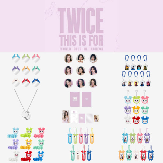 TWICE THIS IS FOR World Tour In Incheon Official MD (Pre-Order OCTOBER)