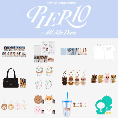 DAY6 PIER 10 : ALL MY DAYS 4th Fanmeeting Official MD (Pre-Order OCTOBER)