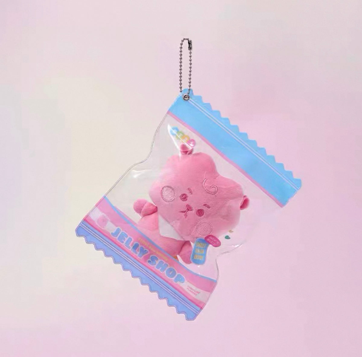 BT21 Official JELLY SHOP Stress Ball Keyring