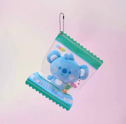 BT21 Official JELLY SHOP Stress Ball Keyring