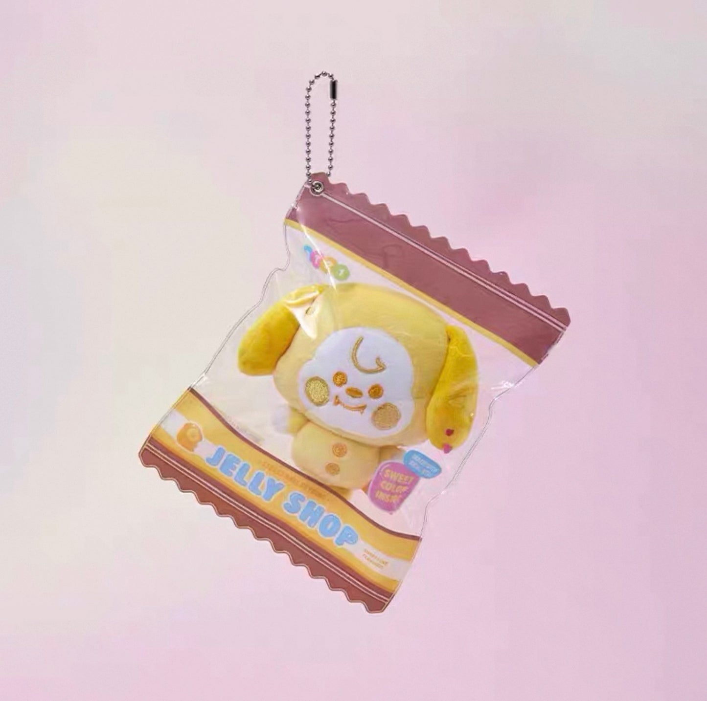 BT21 Official JELLY SHOP Stress Ball Keyring