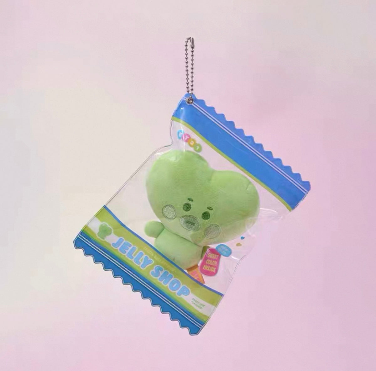 BT21 Official JELLY SHOP Stress Ball Keyring
