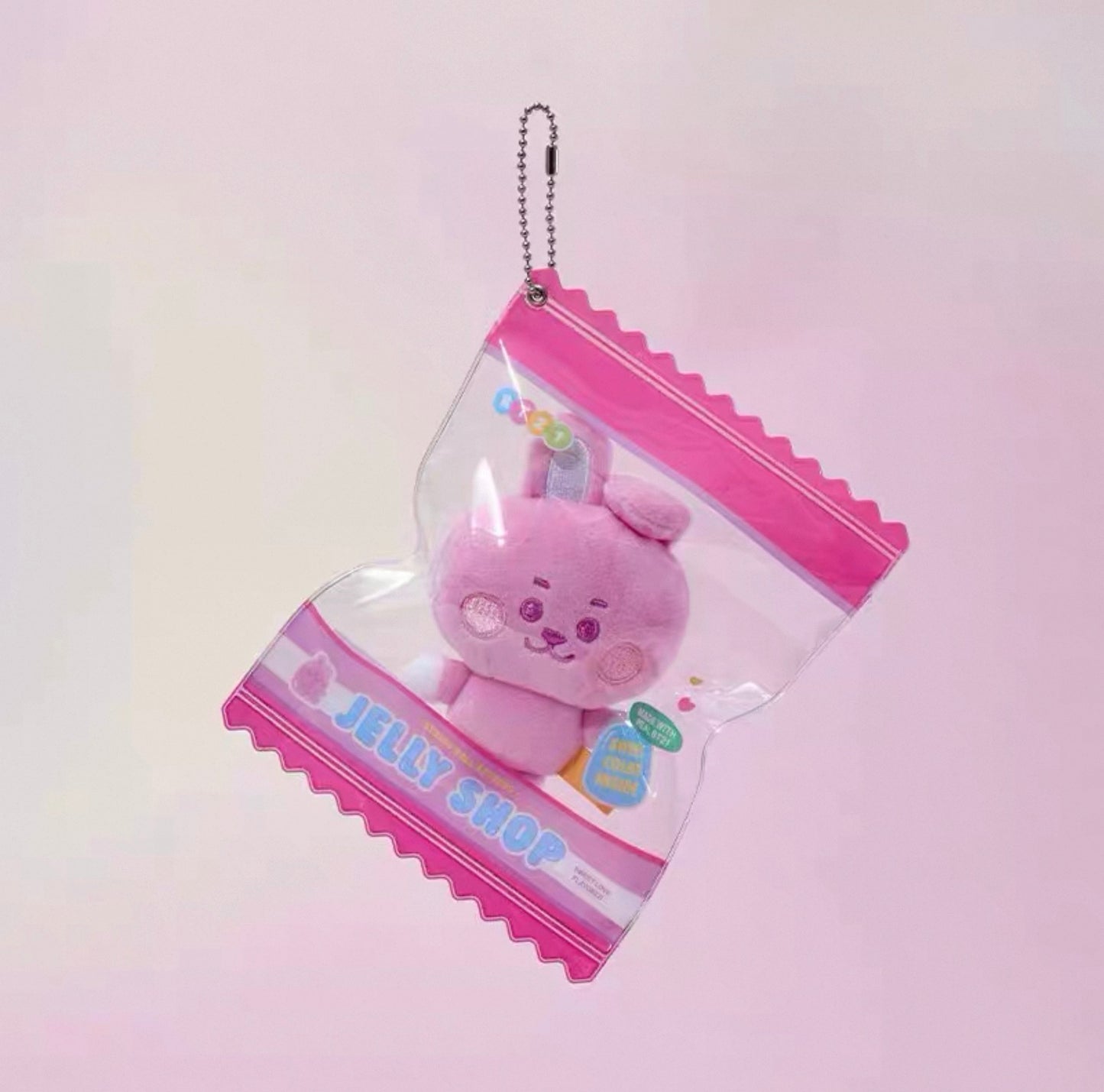 BT21 Official JELLY SHOP Stress Ball Keyring