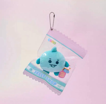 BT21 Official JELLY SHOP Stress Ball Keyring