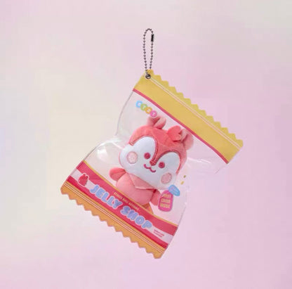 BT21 Official JELLY SHOP Stress Ball Keyring