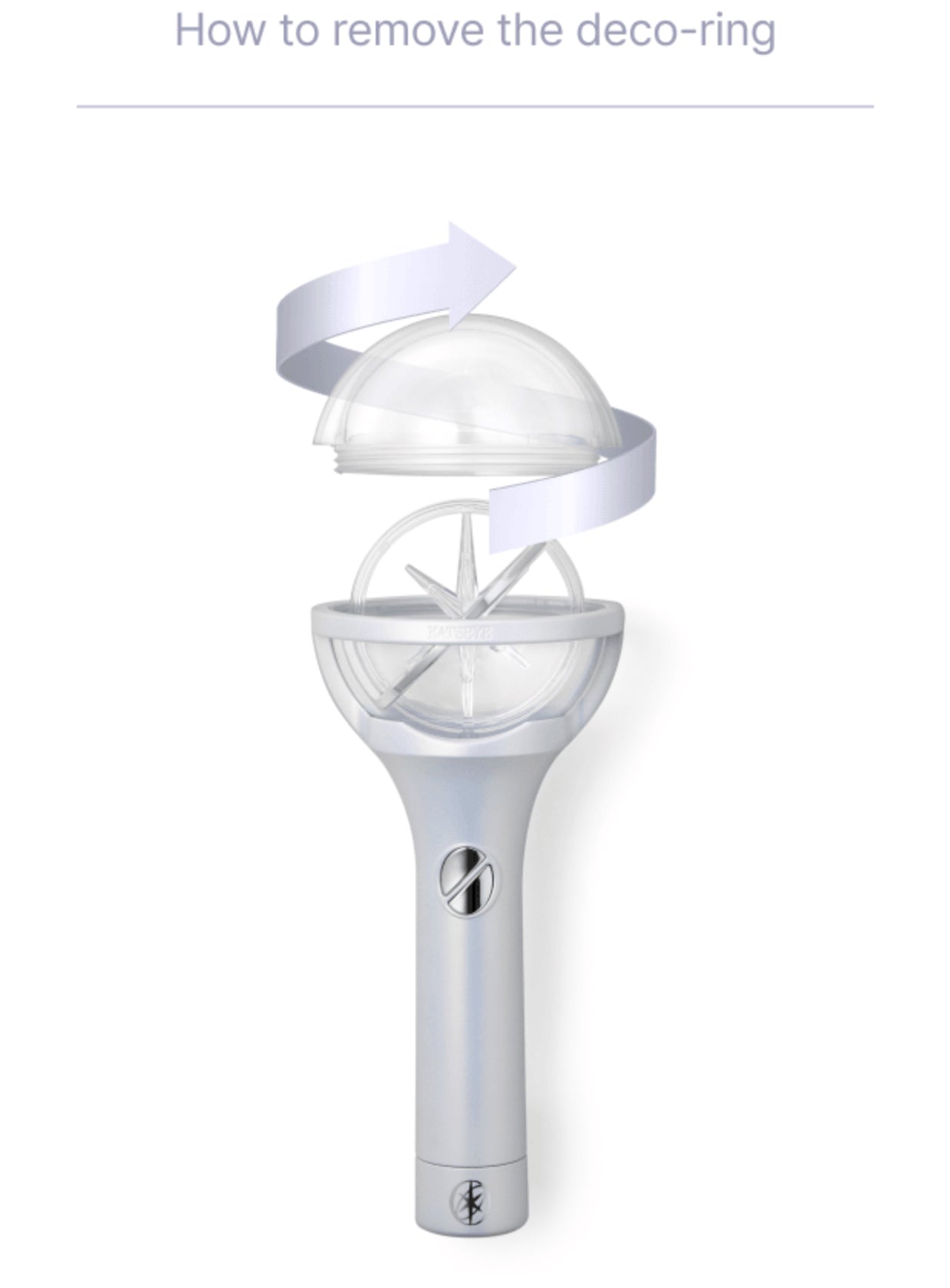 KATSEYE Official Light Stick