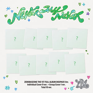 ZEROBASEONE ZB1 - NEVER SAY NEVER Digipack Ver