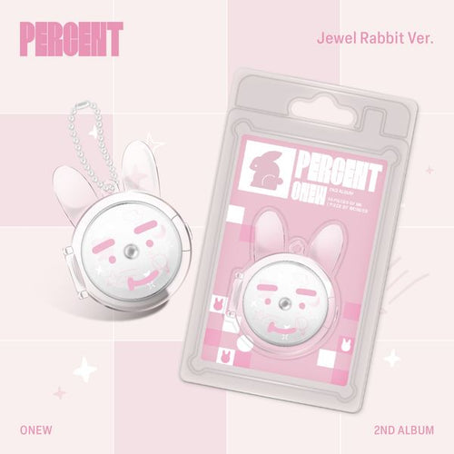 SHINee ONEW - PERCENT 2nd Album Jewel Rabbit Ver