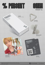 SHINee ONEW - PERCENT 2nd Album Percent Ver