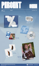 SHINee ONEW - PERCENT 2nd Album Digipack Ver