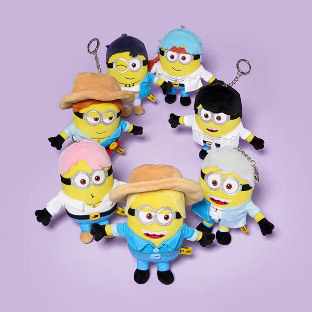 BTS x Despicable Me4 Official Plush Keyring