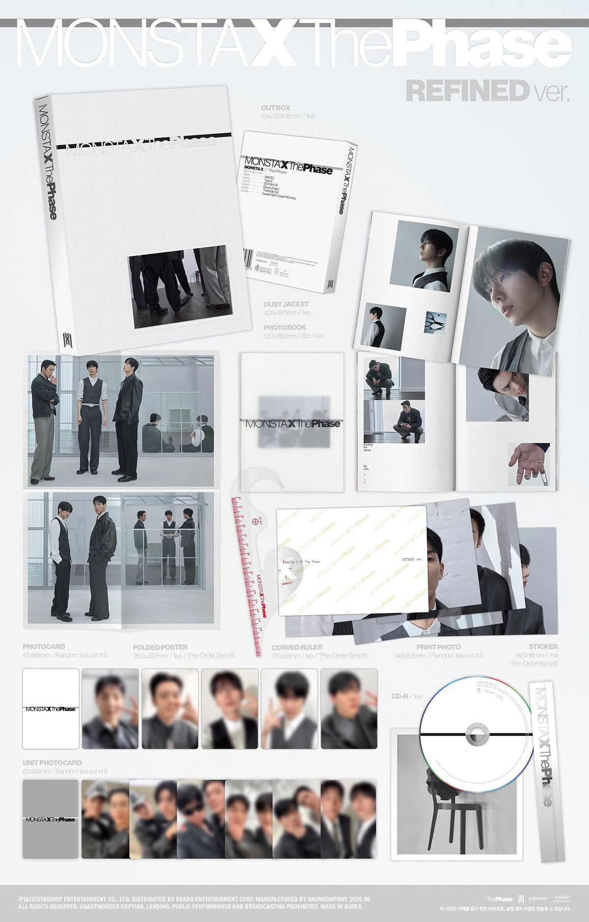 MONSTA X - THE PHASE EP Album
