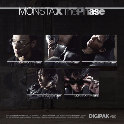 MONSTA X - THE PHASE EP Album DIGIPACK Ver