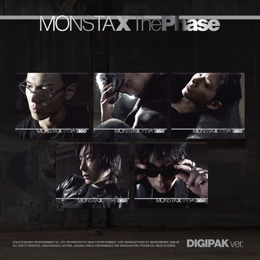 MONSTA X - THE PHASE EP Album DIGIPACK Ver